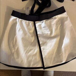 Alo Elegant Black and White Women's Skirt